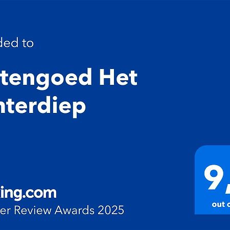 Buitengoed Het Achterdiep Ter Apel Kültér fotó